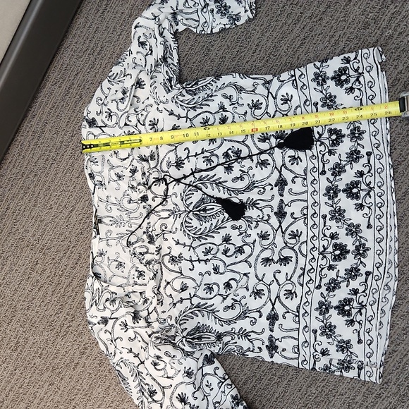 Kobi Halperin Verona Floral Silk Blouse Size XL - Picture 13 of 15